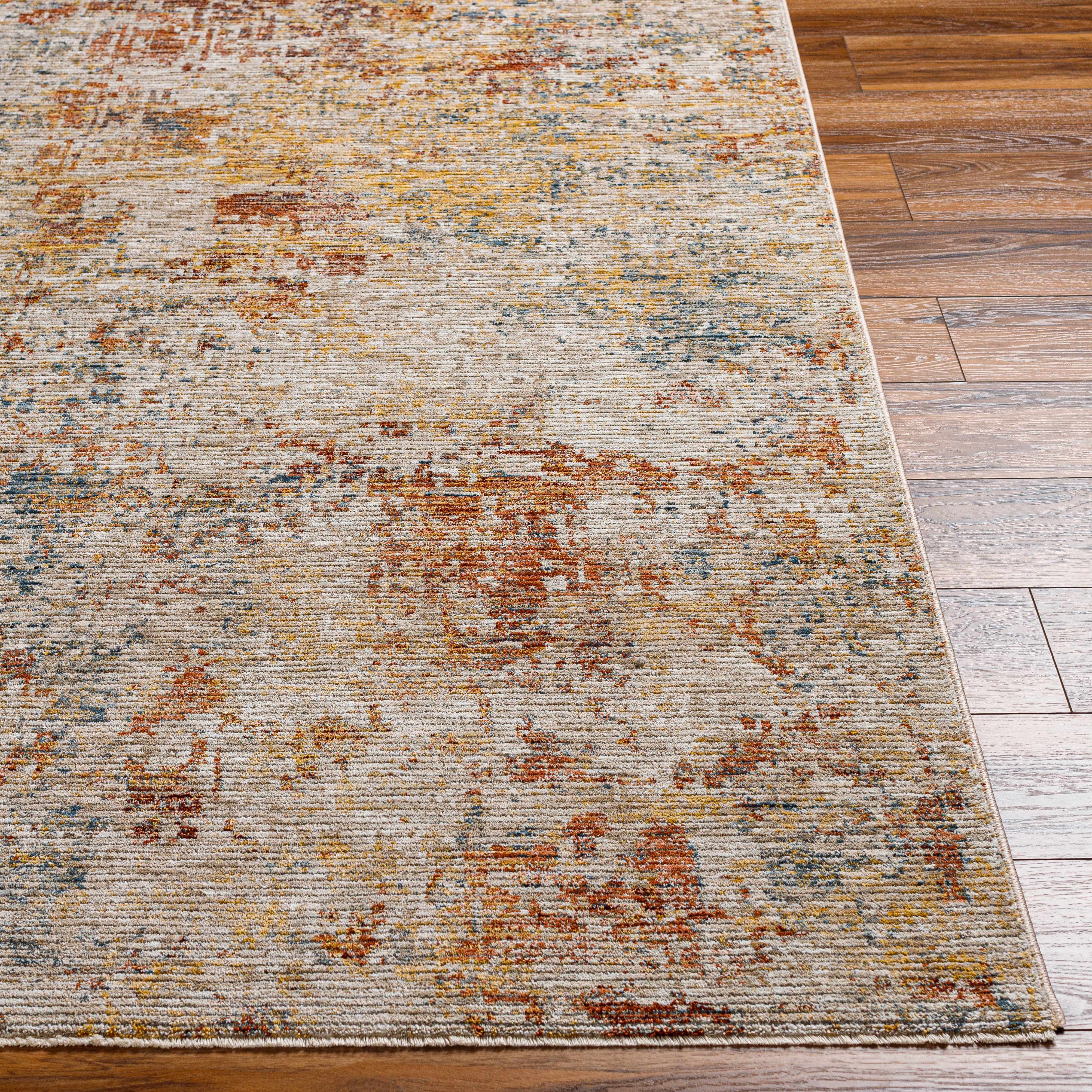 Chas Tan Rich Textured Traditional Rug