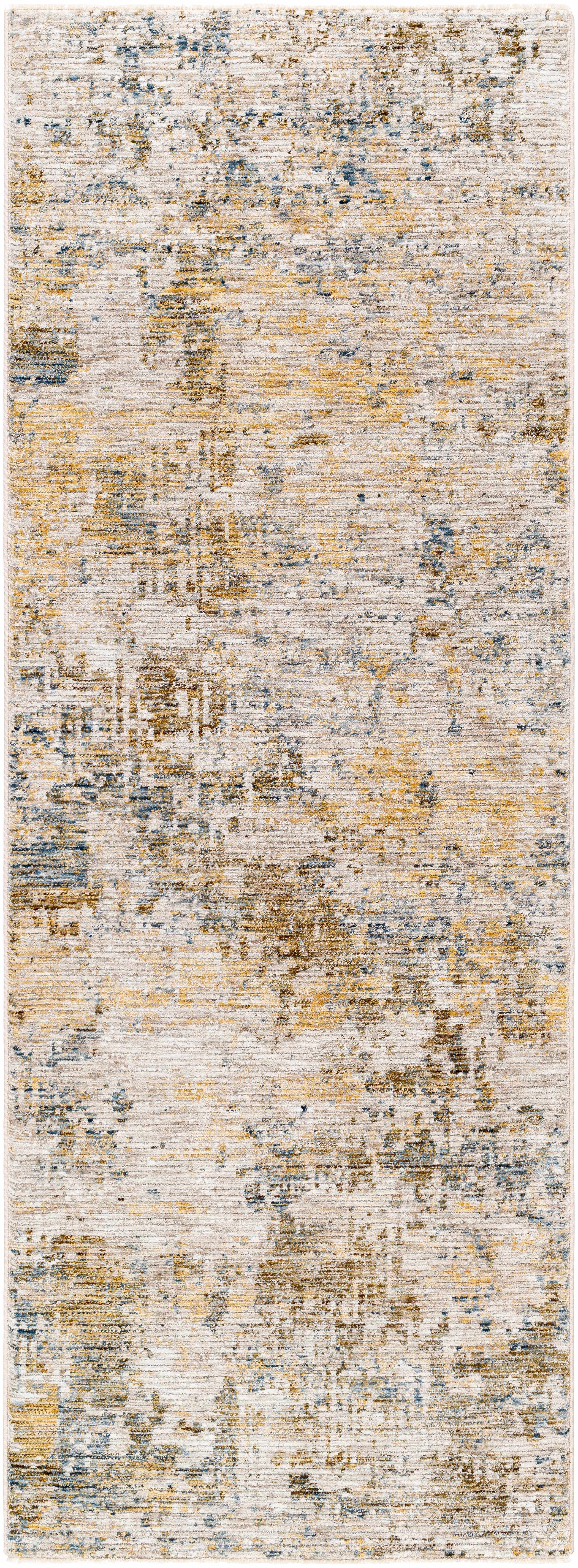 Chas Beige Rich Textured Traditional Rug