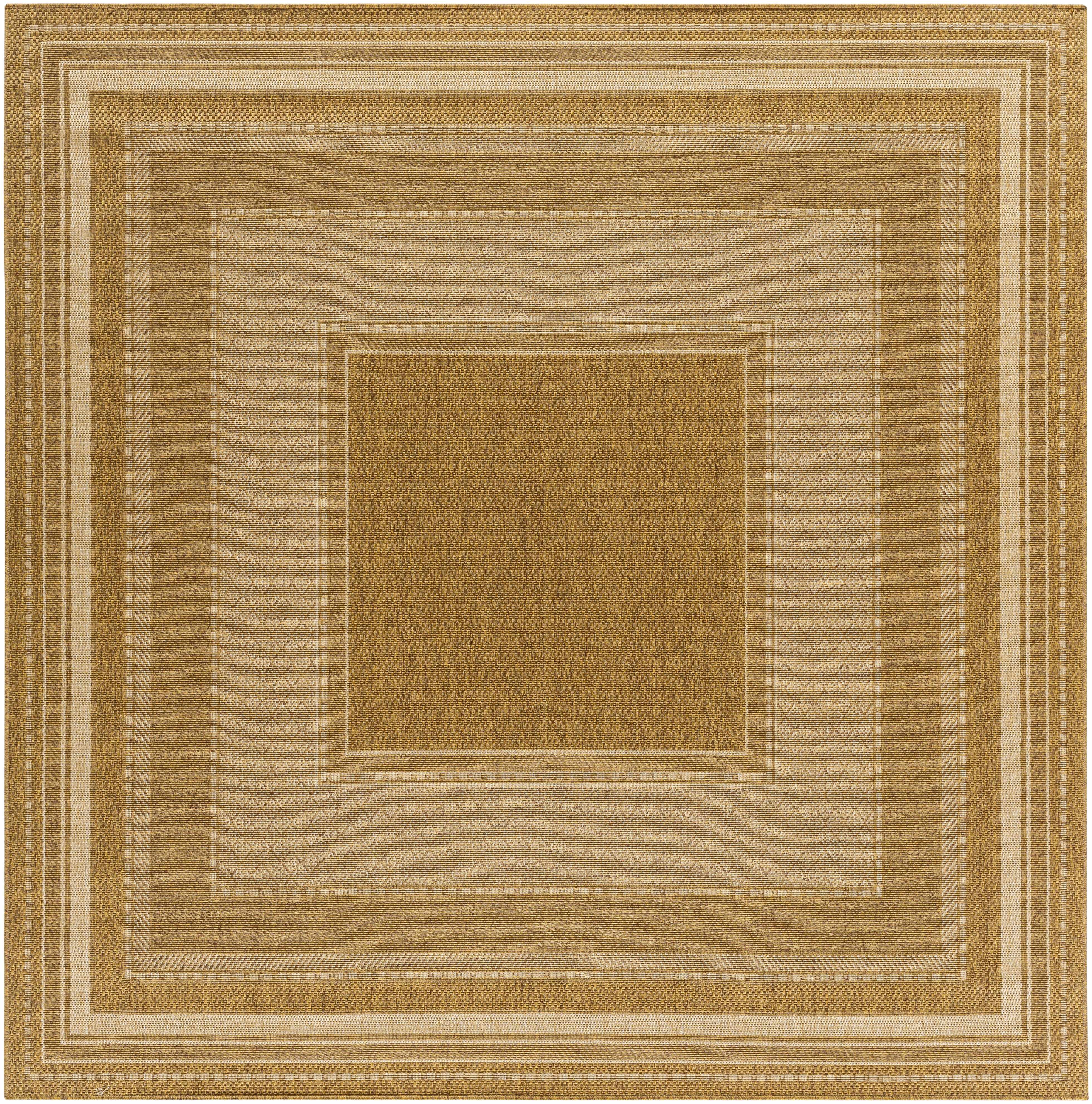 Chael Flatweave Faux Jute Outdoor Rug