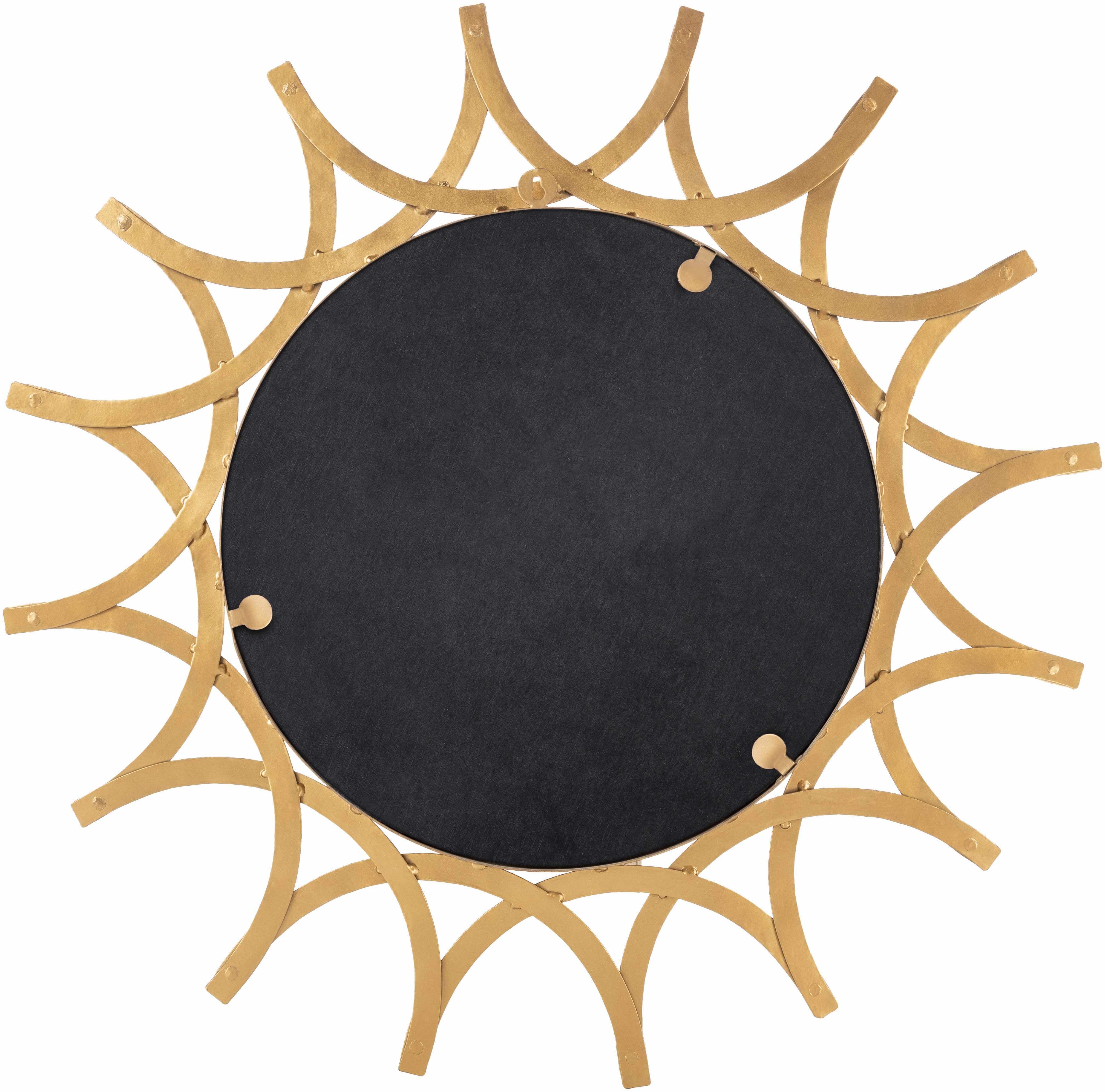 Vivi Gold Metal Mirror - Clearance