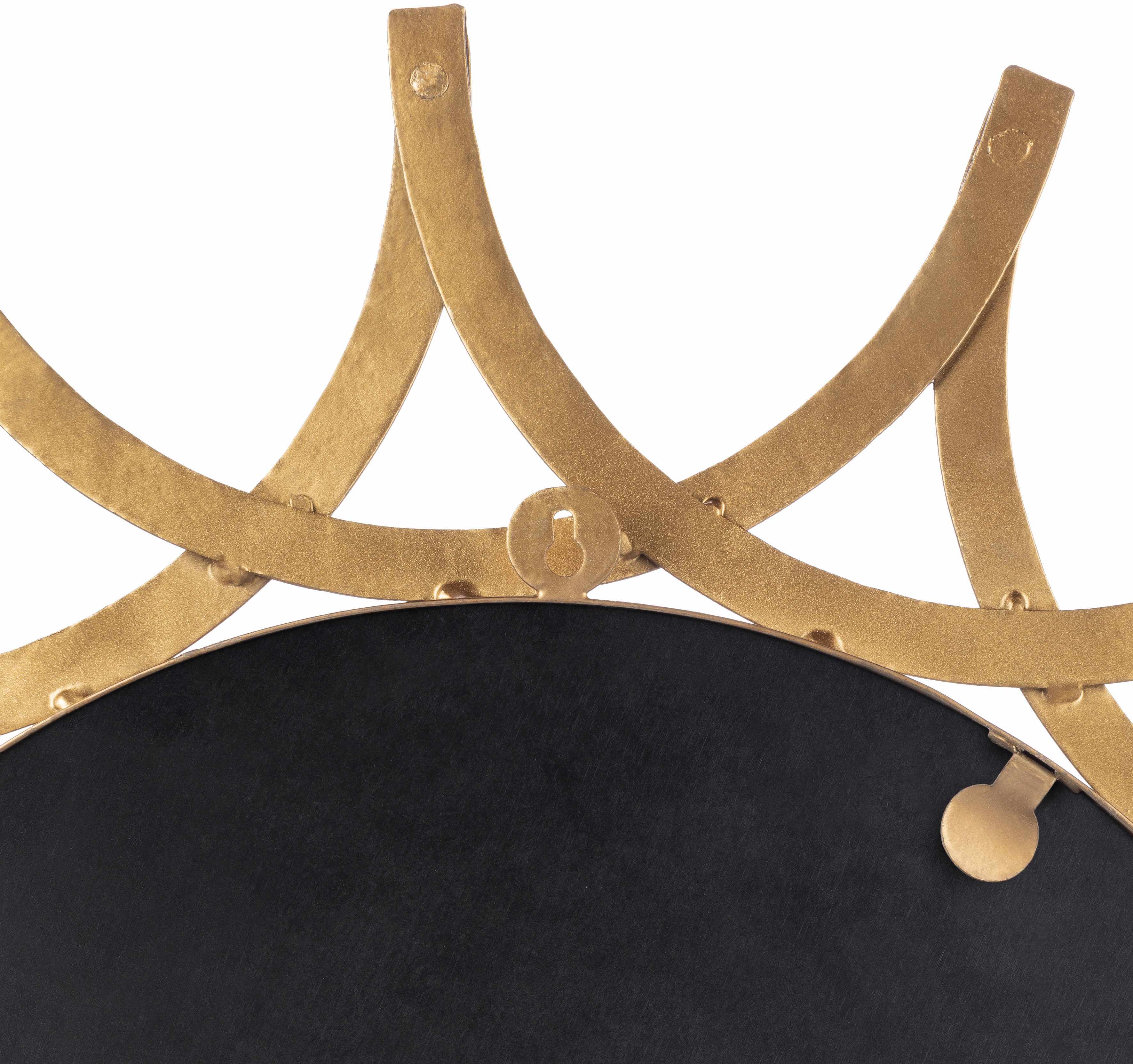 Vivi Gold Metal Mirror - Clearance