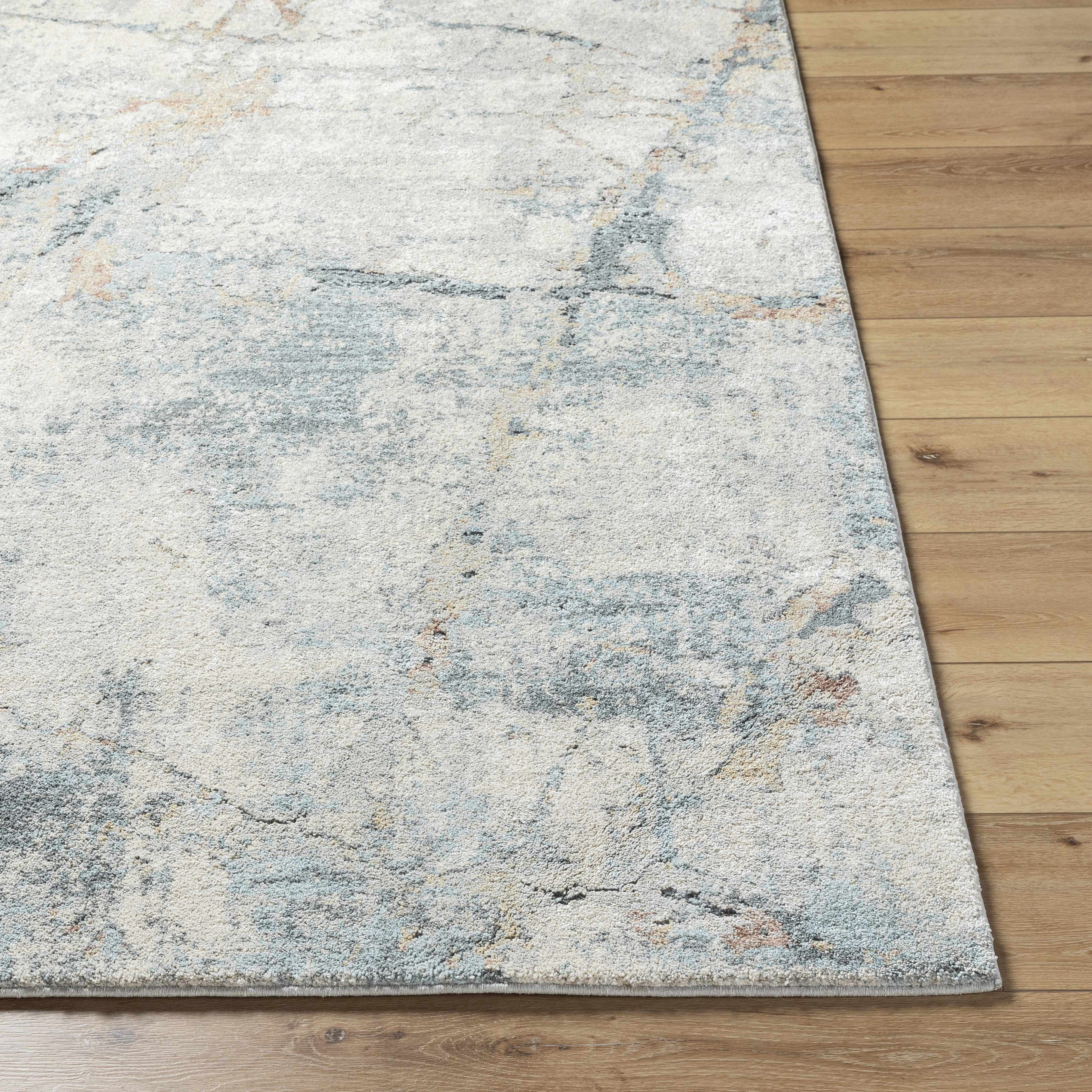 Urowo Blue Thick Luxe Rug